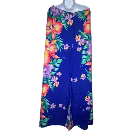 Vintage Royal Creations Hawaiian Wrap Womens OS Lightweight Floral Tie 1990s - Picture 4 of 7